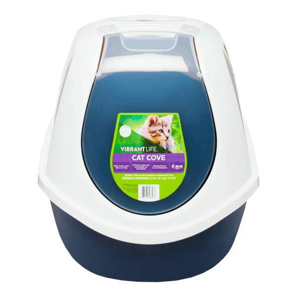 Vibrant Life Mega Smart Cat Cove Covered Litterbox